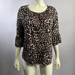 Michael kors small leopard top R11